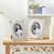 Glitzhome® 2 Pack 4" x 6" White Ornate Resin Tabletop Picture Frames